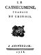 [Gutenberg 44017] • Le Cathécumène, traduit du chinois